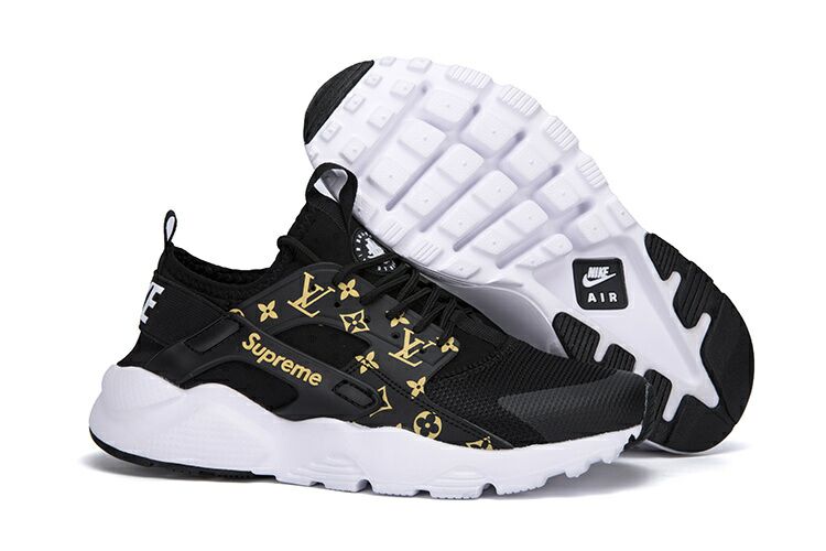 Nike Air Huarache Run Ultra LV Black White Shoes